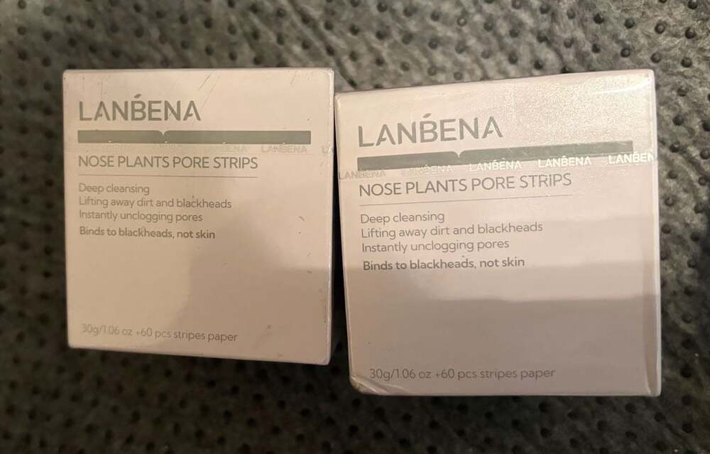 Set of 2 LANBENA Nose Plants Pore Strips